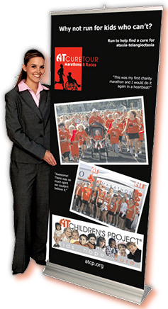 24 Hour Retractable Banner - Many Size and types available