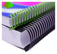 24 Hour Rush Document Printing - Coil Binded Report Service available